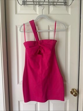 superdown Hot Pink Mini Dress